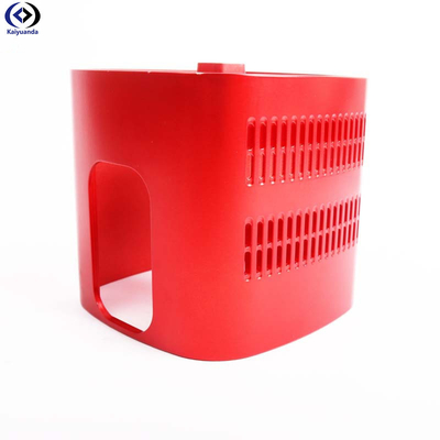 赤い色の単一キャビティ注文のプラスチック射出成形のプラスチック形成された部品